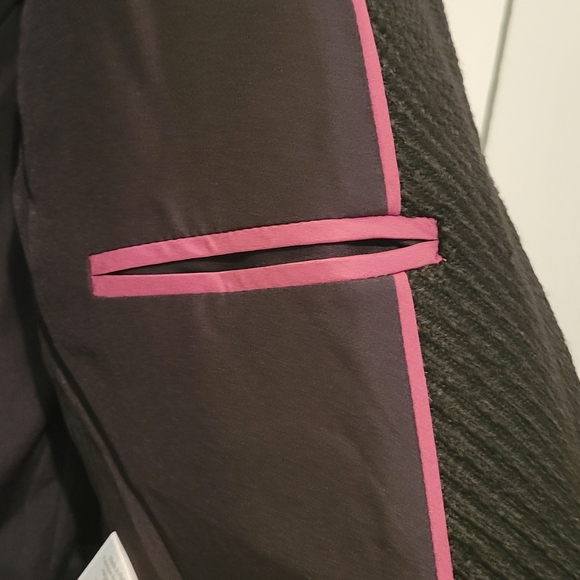 J. Crew Tweed Lady Jacket Sz 12 Black - Picture 8 of 9